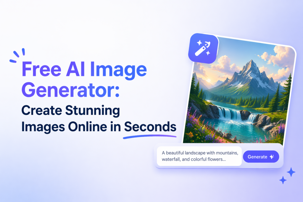Free AI Image Generator Tool: Create Stunning Visuals Without Any Cost