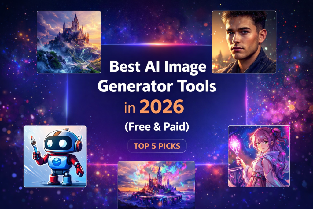Best AI Image Generator Tools 2026 (Free & Paid)